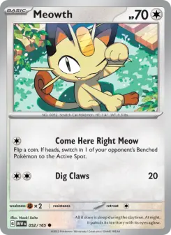 Carta Meowth