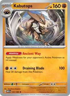 Carta Kabutops