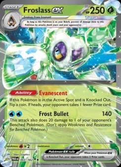 Carta Froslass ex
