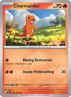 Carta Charmander