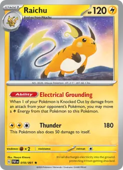 Carta Raichu
