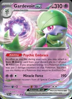 Carta Gardevoir ex