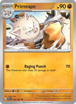 Carta Primeape