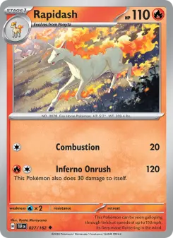 Carta Rapidash