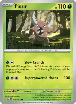 Carta Pinsir
