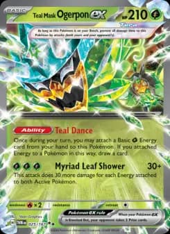 Carta Teal Mask Ogerpon ex