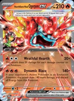 Carta Hearthflame Mask Ogerpon ex