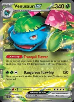 Carta Venusaur ex