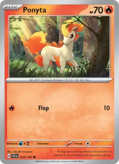 Carta Ponyta