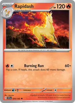 Carta Rapidash