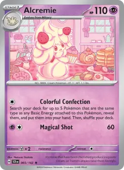 Carta Alcremie