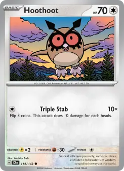 Carta Hoothoot
