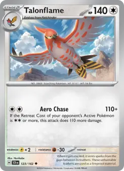 Carta Talonflame