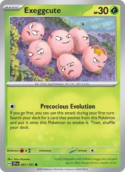 Carta Exeggcute