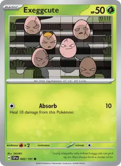 Carta Exeggcute