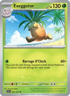 Carta Exeggutor