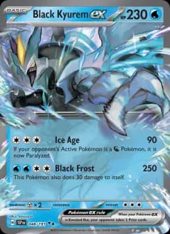 Carta Black Kyurem ex