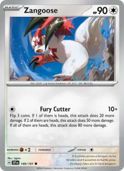 Carta Zangoose