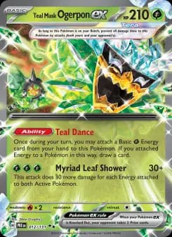 Carta Teal Mask Ogerpon ex