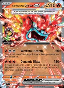 Carta Hearthflame Mask Ogerpon ex