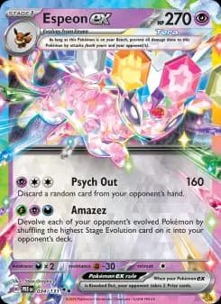 Carta Espeon ex