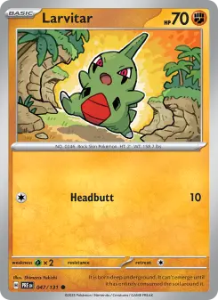 Carta Larvitar