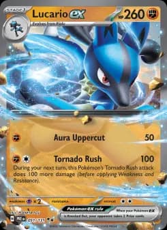 Carta Lucario ex
