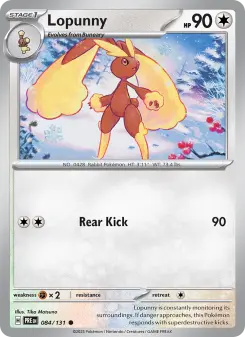 Carta Lopunny