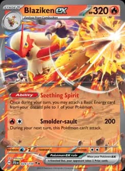 Carta Blaziken ex