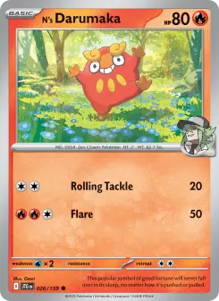 Carta N's Darumaka