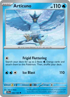 Carta Articuno