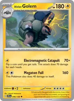Carta Alolan Golem