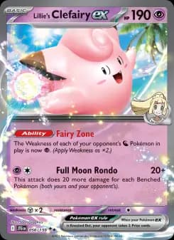 Carta Lillie's Clefairy ex
