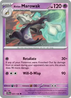 Carta Alolan Marowak