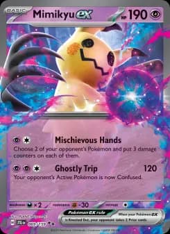 Carta Mimikyu ex