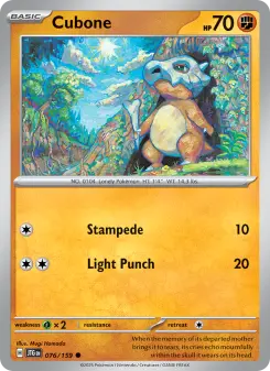 Carta Cubone