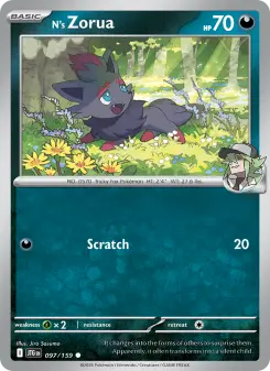 Carta N's Zorua