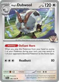 Carta Hop's Dubwool