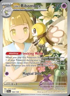 Carta Lillie's Ribombee