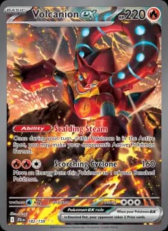 Carta Volcanion ex