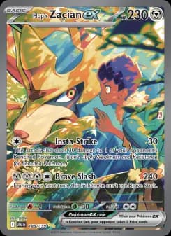 Carta Hop's Zacian ex