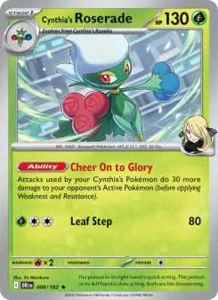 Carta Cynthia's Roserade