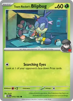Carta Team Rocket's Blipbug