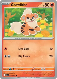 Carta Growlithe