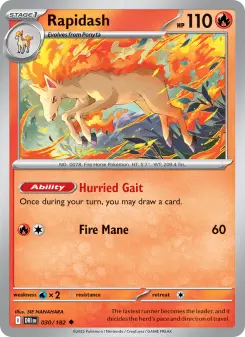 Carta Rapidash
