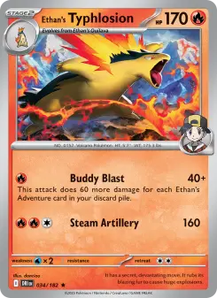 Carta Ethan's Typhlosion