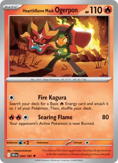 Carta Hearthflame Mask Ogerpon