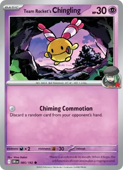 Carta Team Rocket's Chingling