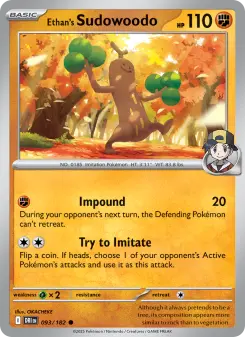 Carta Ethan's Sudowoodo