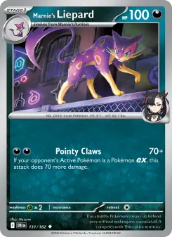 Carta Marnie's Liepard